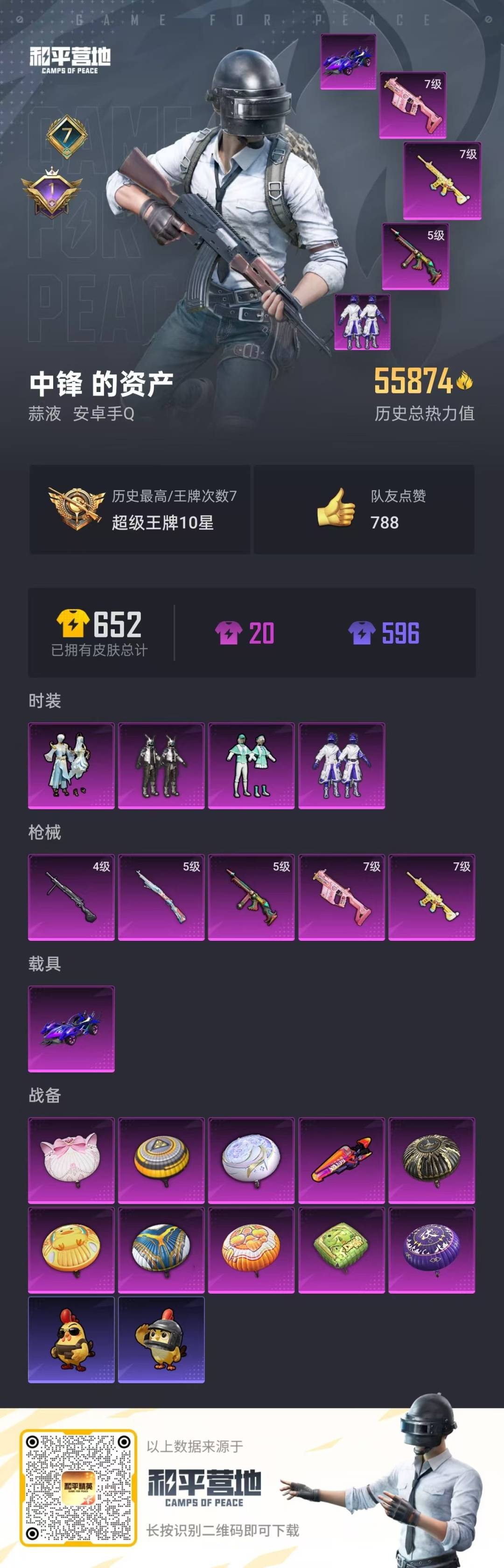 HPCMW3427644和平精英账号详情图3 HPCMW3427644和平精英账号详情图3