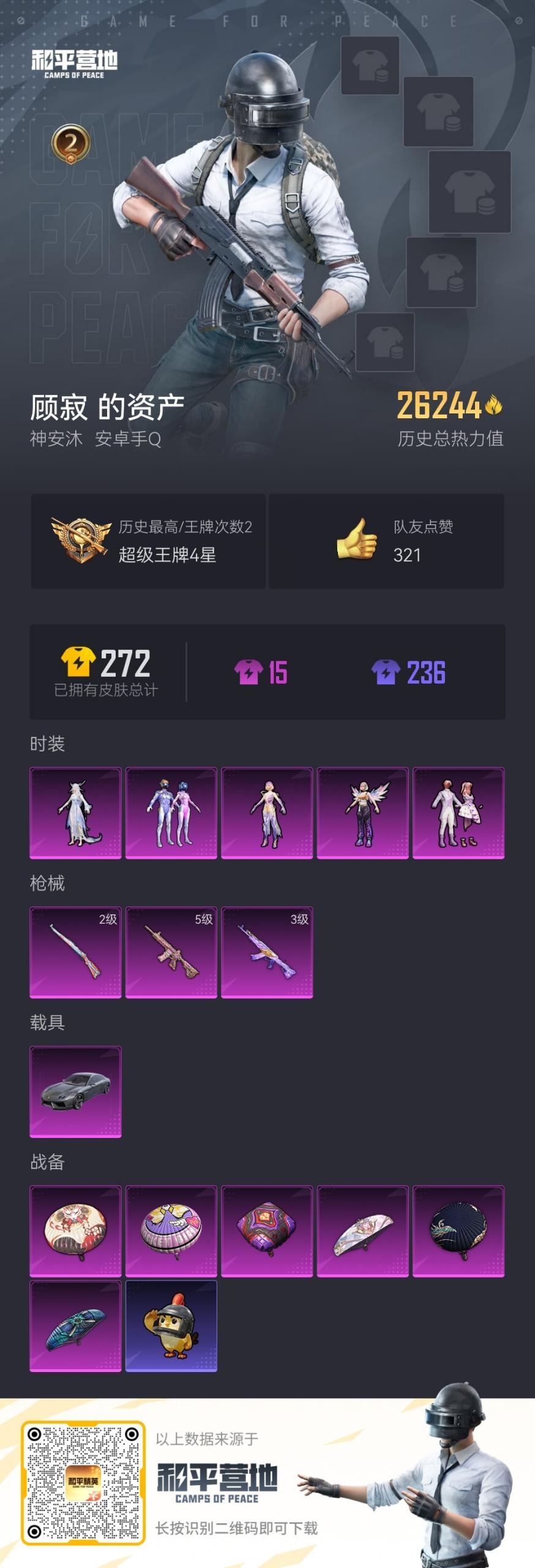 HPQM3415219和平精英账号详情图5 HPQM3415219和平精英账号详情图5