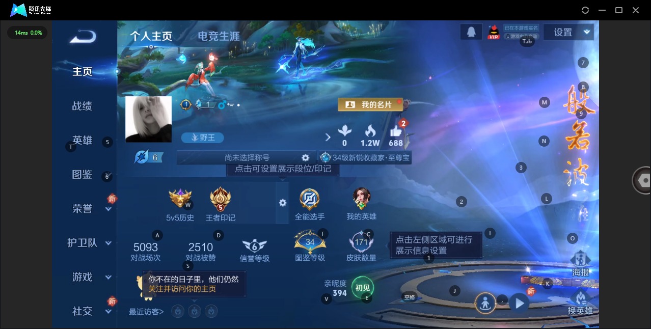 WZQM3410379王者荣耀账号详情图5 WZQM3410379王者荣耀账号详情图5