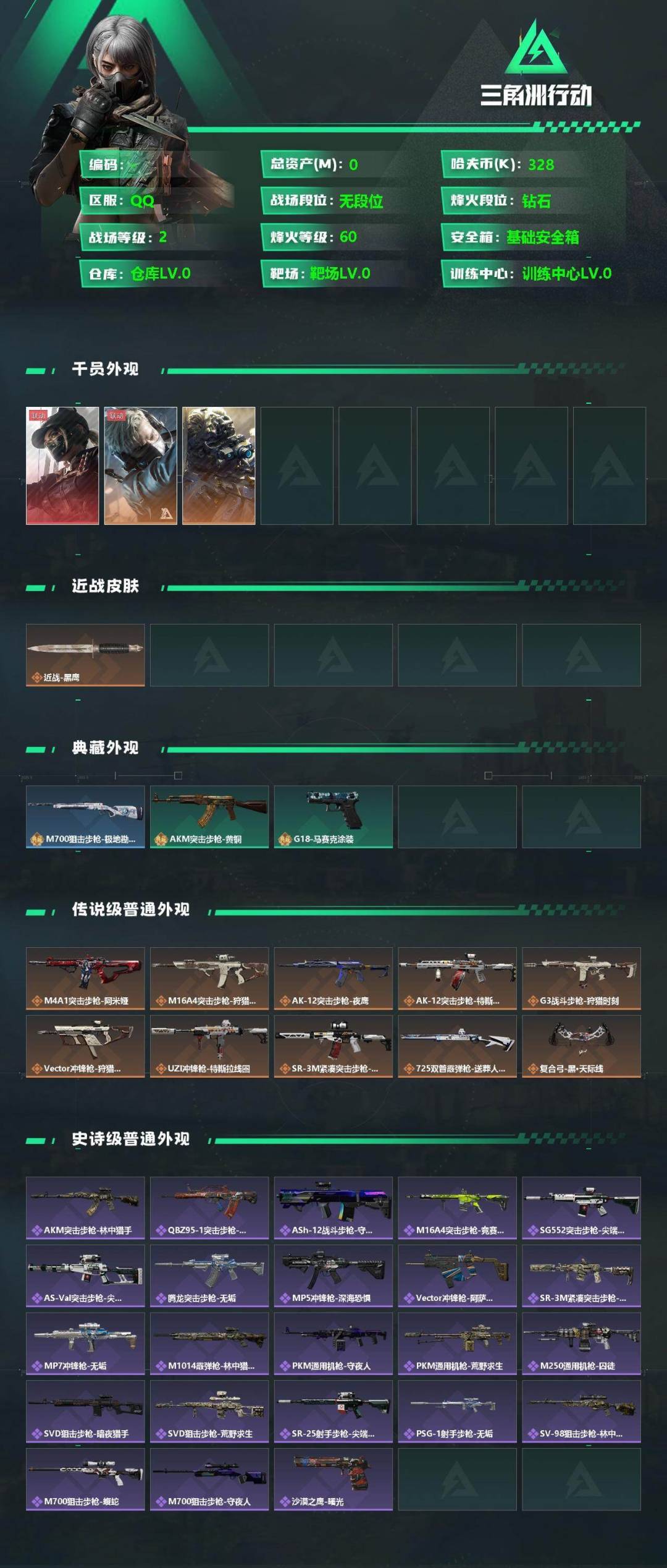 SJZQM380610三角洲行动账号详情图4 SJZQM380610三角洲行动账号详情图4