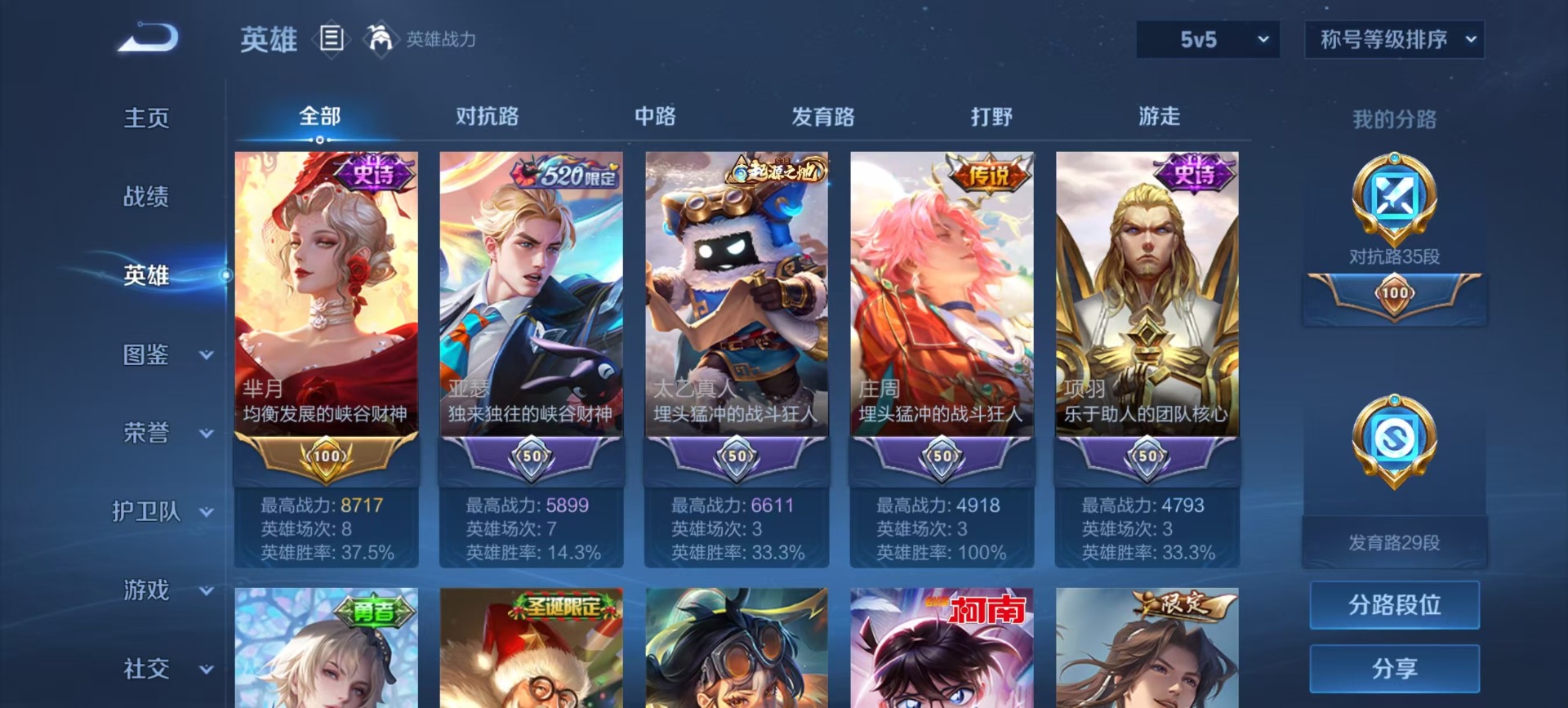 WZQM3410756王者荣耀账号详情图22