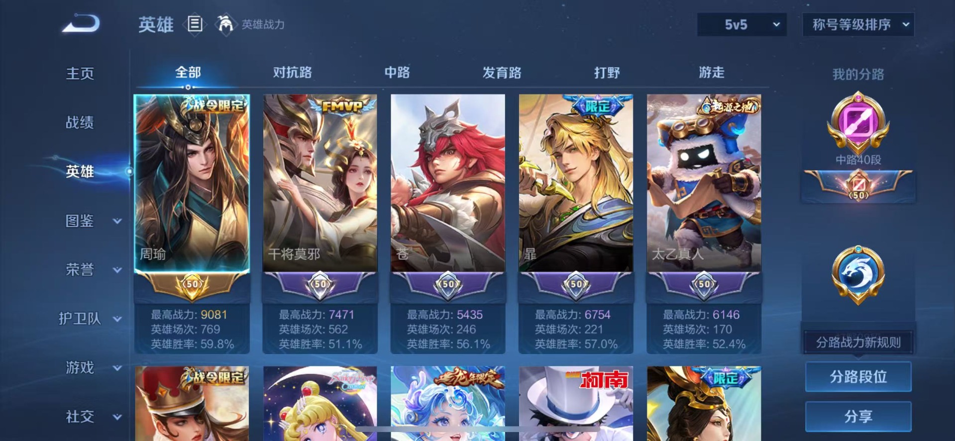 WZQM3410791王者荣耀账号详情图6