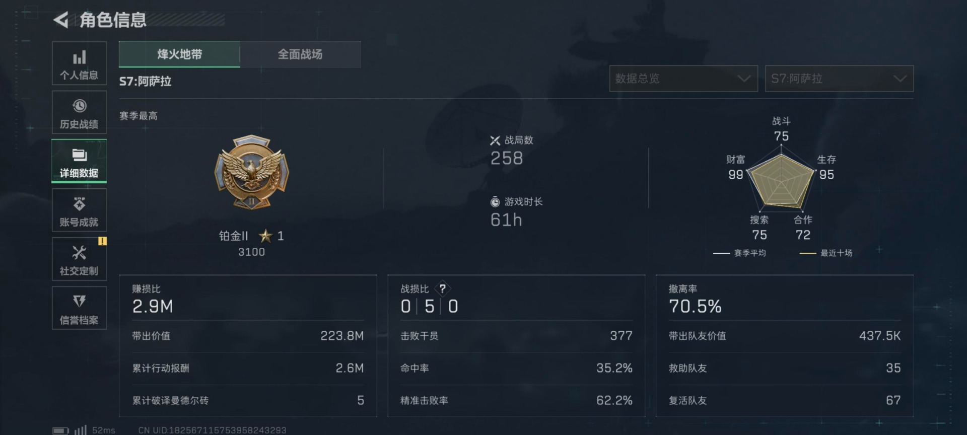 SJZQM380871三角洲行动账号详情图14 SJZQM380871三角洲行动账号详情图14