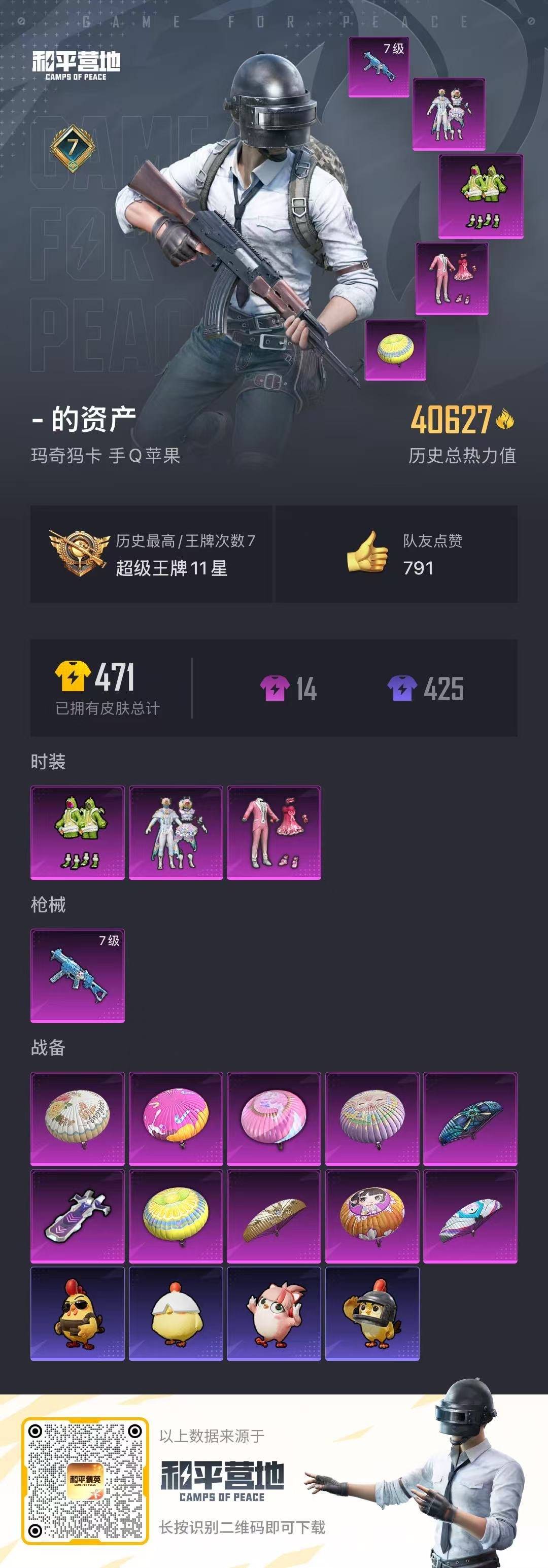 HPCMW3429686和平精英账号详情图3 HPCMW3429686和平精英账号详情图3