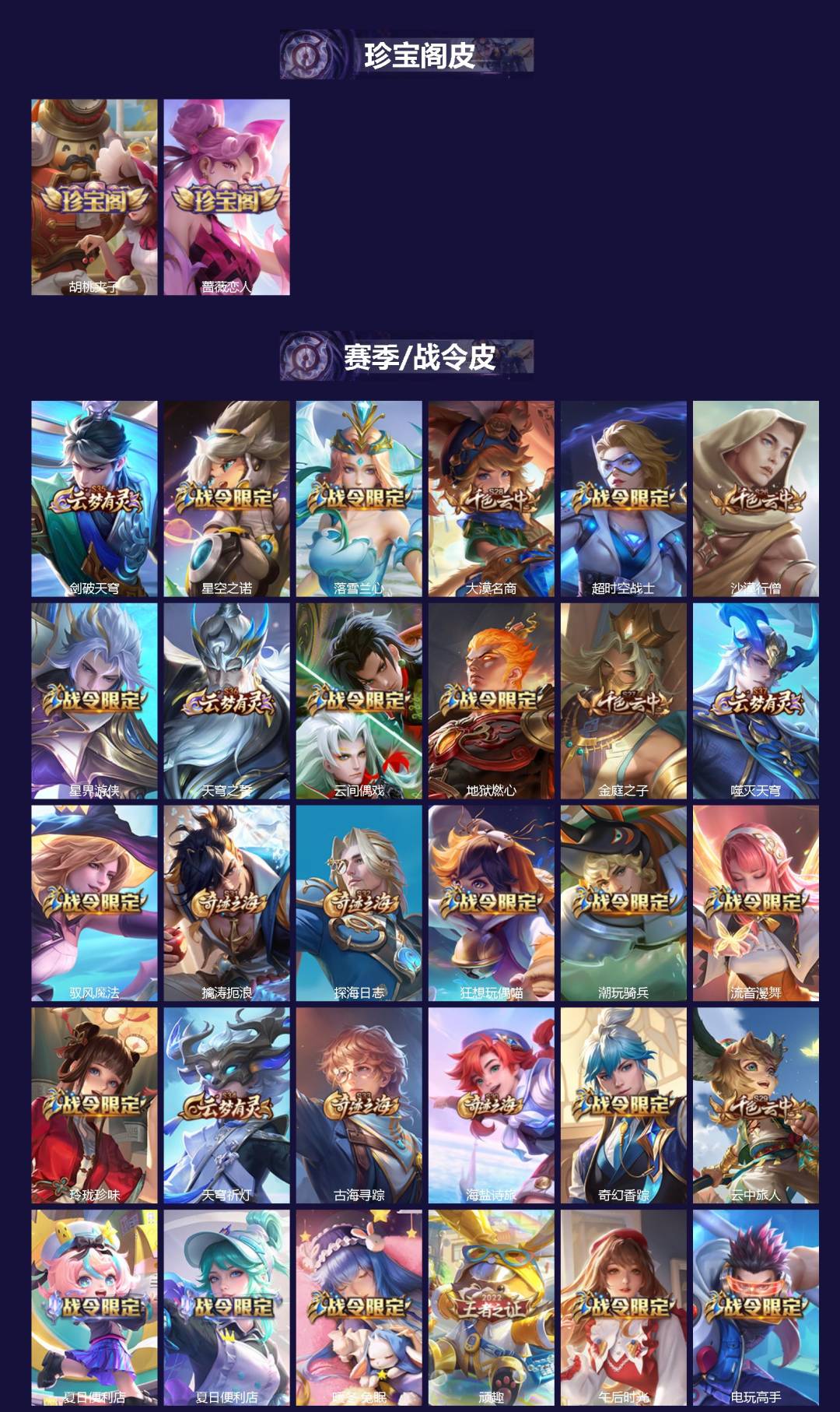 WZQM3411399王者荣耀账号详情图3