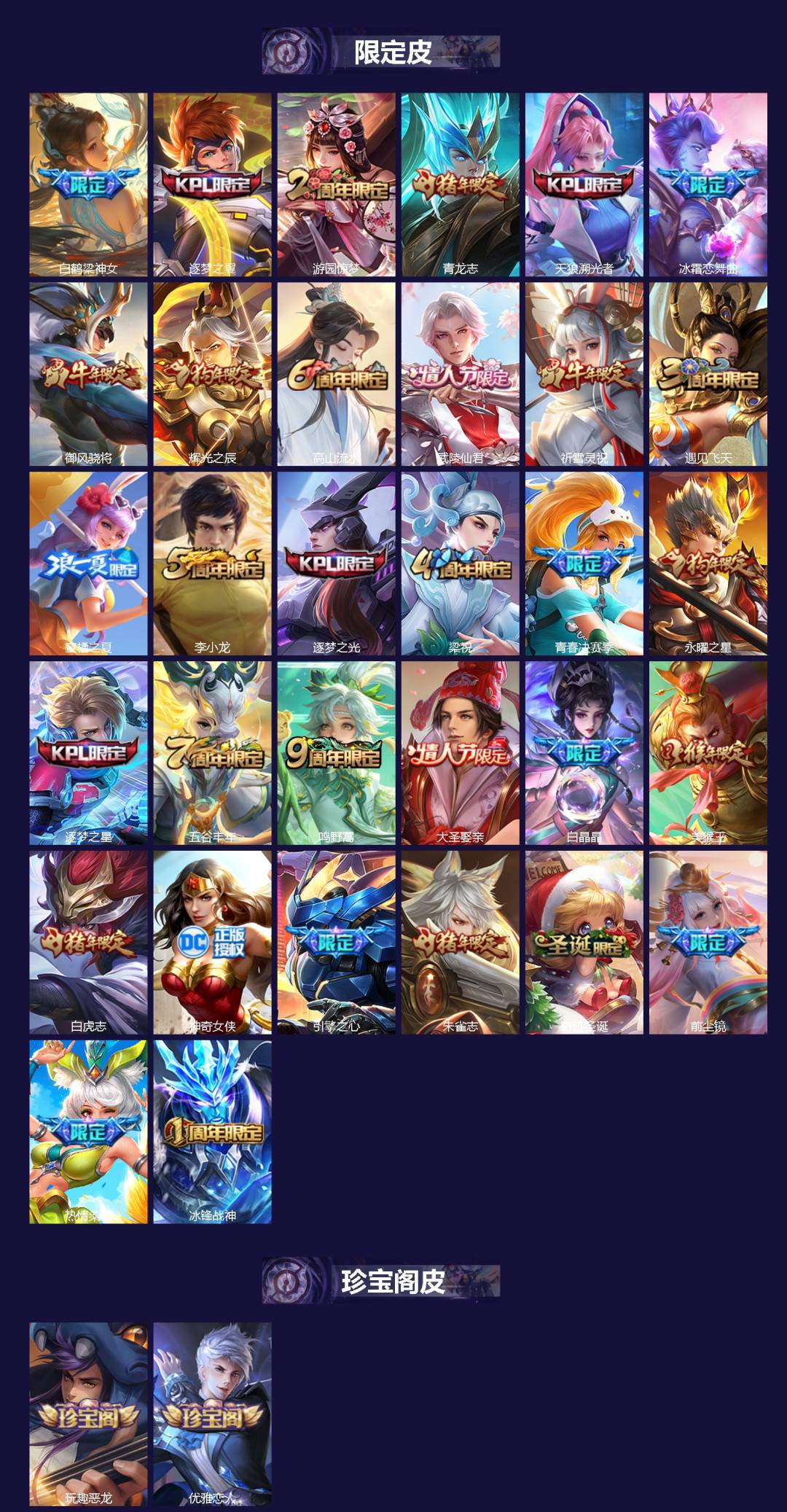 WZQM3411590王者荣耀账号详情图3