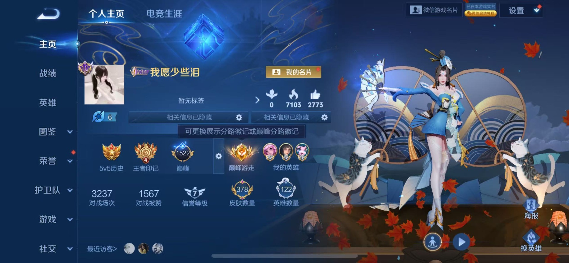 WZQM3411593王者荣耀账号详情图6