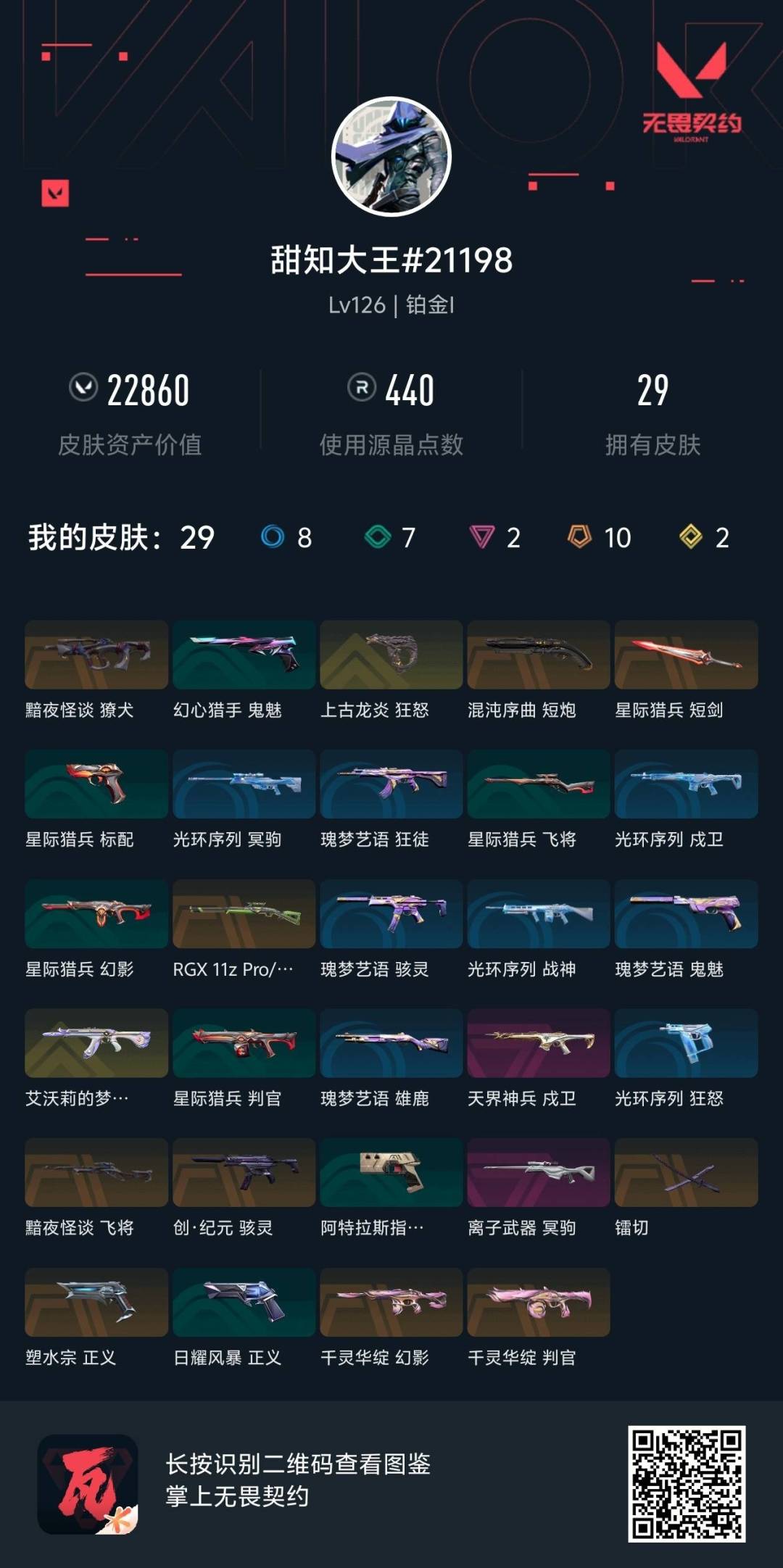 WWQQM328114无畏契约账号详情图5 WWQQM328114无畏契约账号详情图5