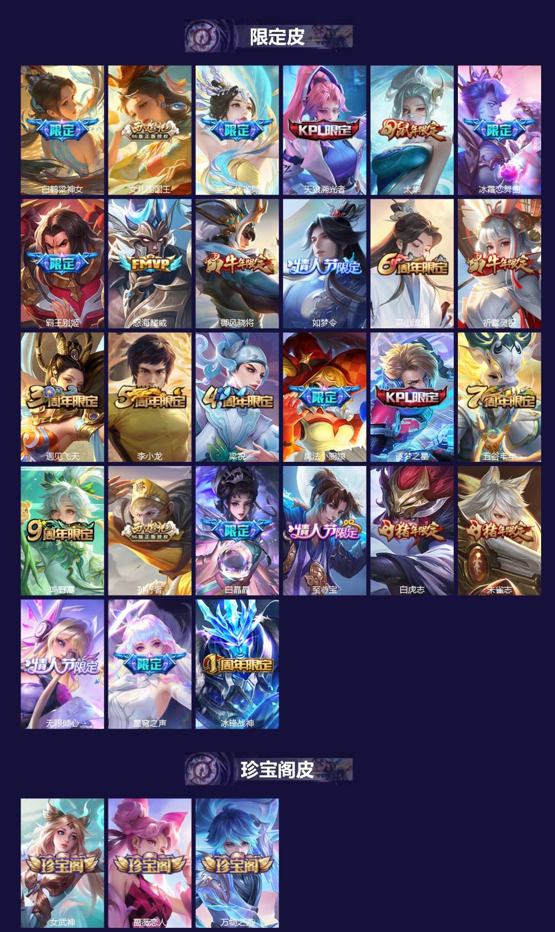 WZCMW3431534王者荣耀账号详情图2 WZCMW3431534王者荣耀账号详情图2