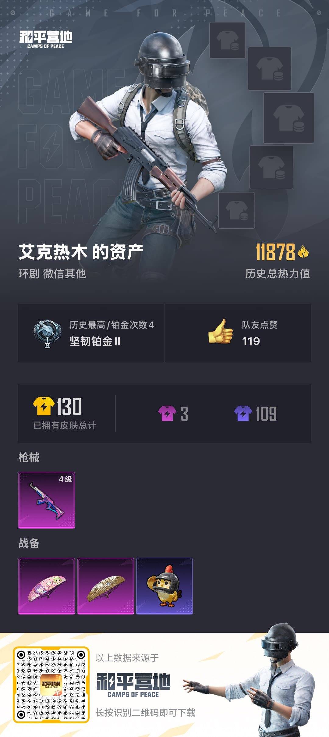 HPQM3417017和平精英账号详情图5 HPQM3417017和平精英账号详情图5