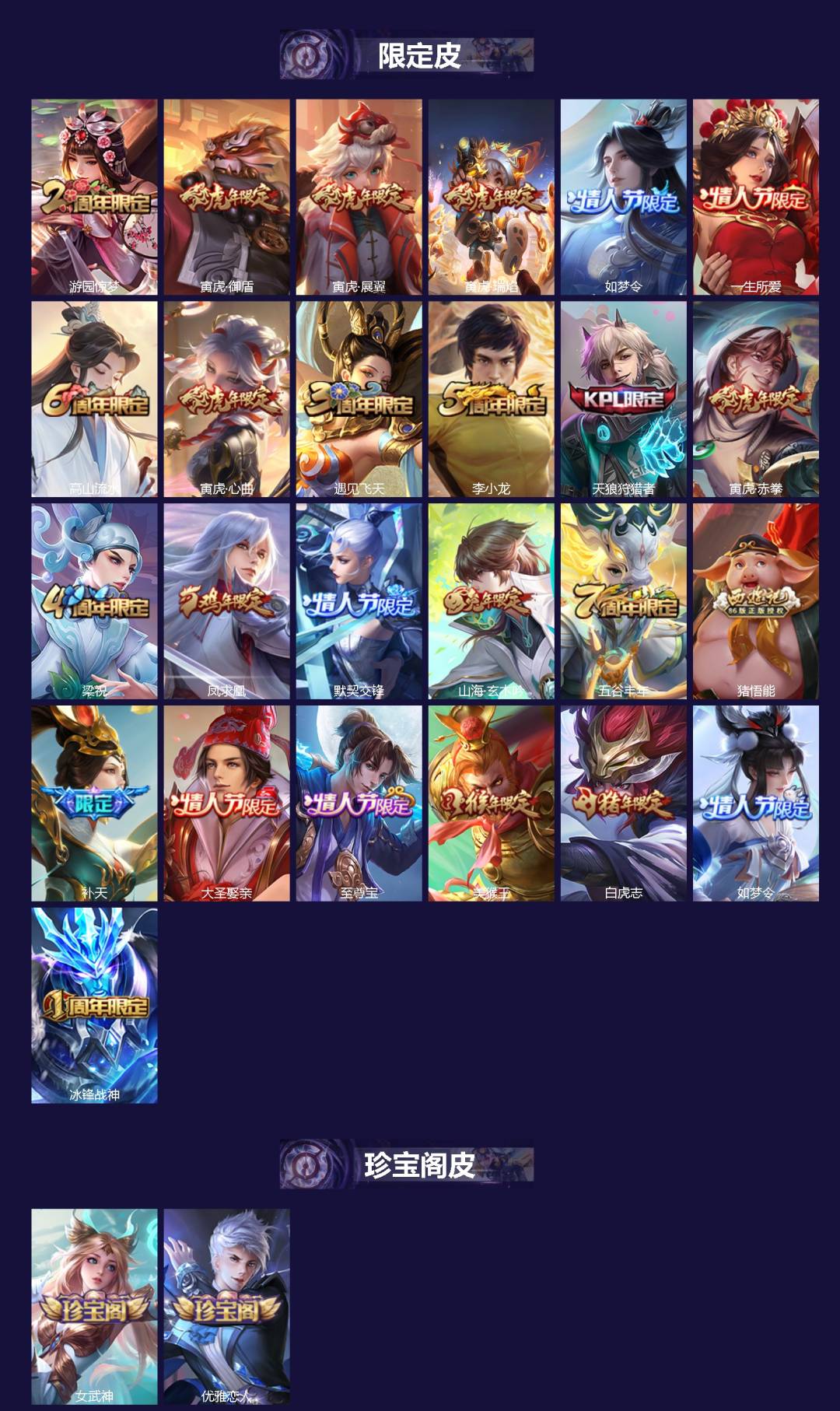 WZQM3414148王者荣耀账号详情图3 WZQM3414148王者荣耀账号详情图3