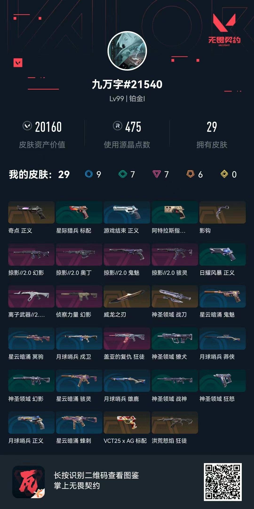 WWQQM328379无畏契约账号详情图5 WWQQM328379无畏契约账号详情图5