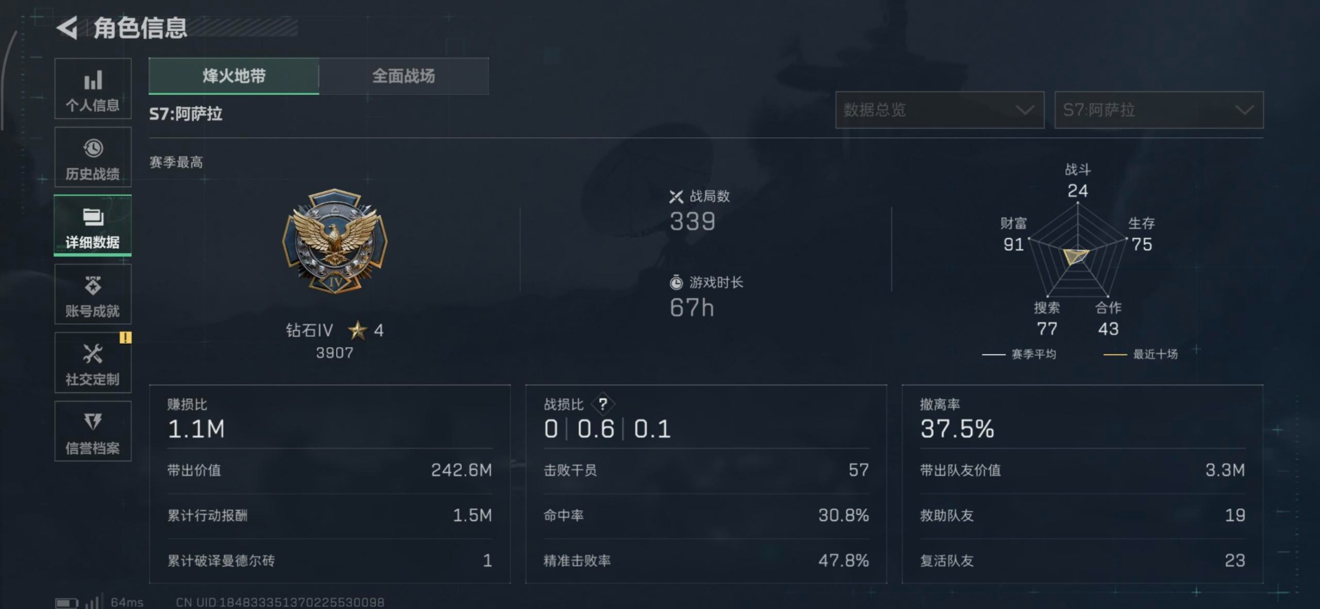 SJZQM382136三角洲行动账号详情图6 SJZQM382136三角洲行动账号详情图6