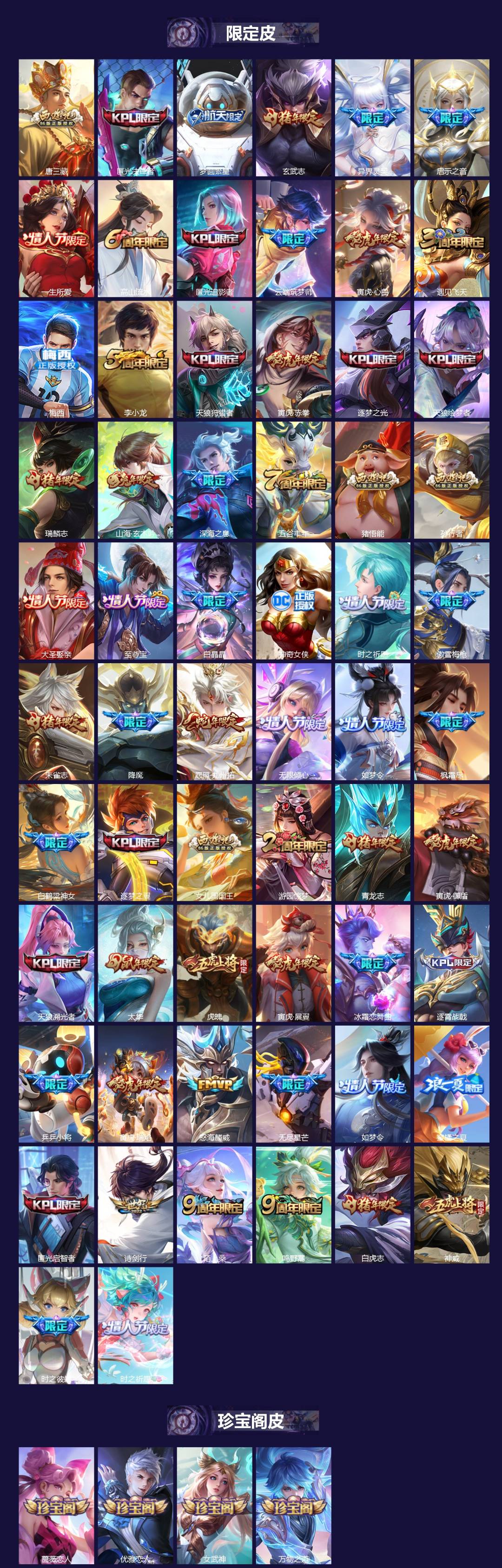 WZQM3417168王者荣耀账号详情图3 WZQM3417168王者荣耀账号详情图3