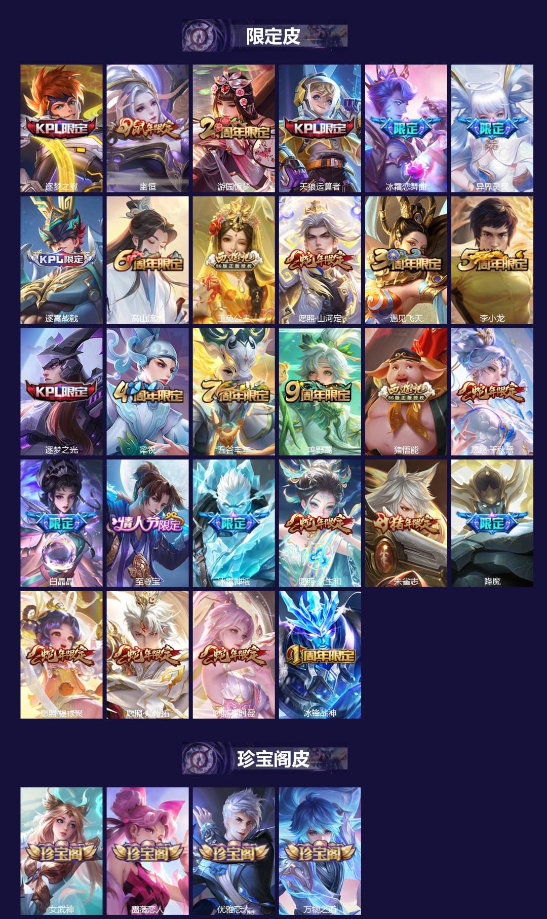 WZQM3416461王者荣耀账号详情图3 WZQM3416461王者荣耀账号详情图3