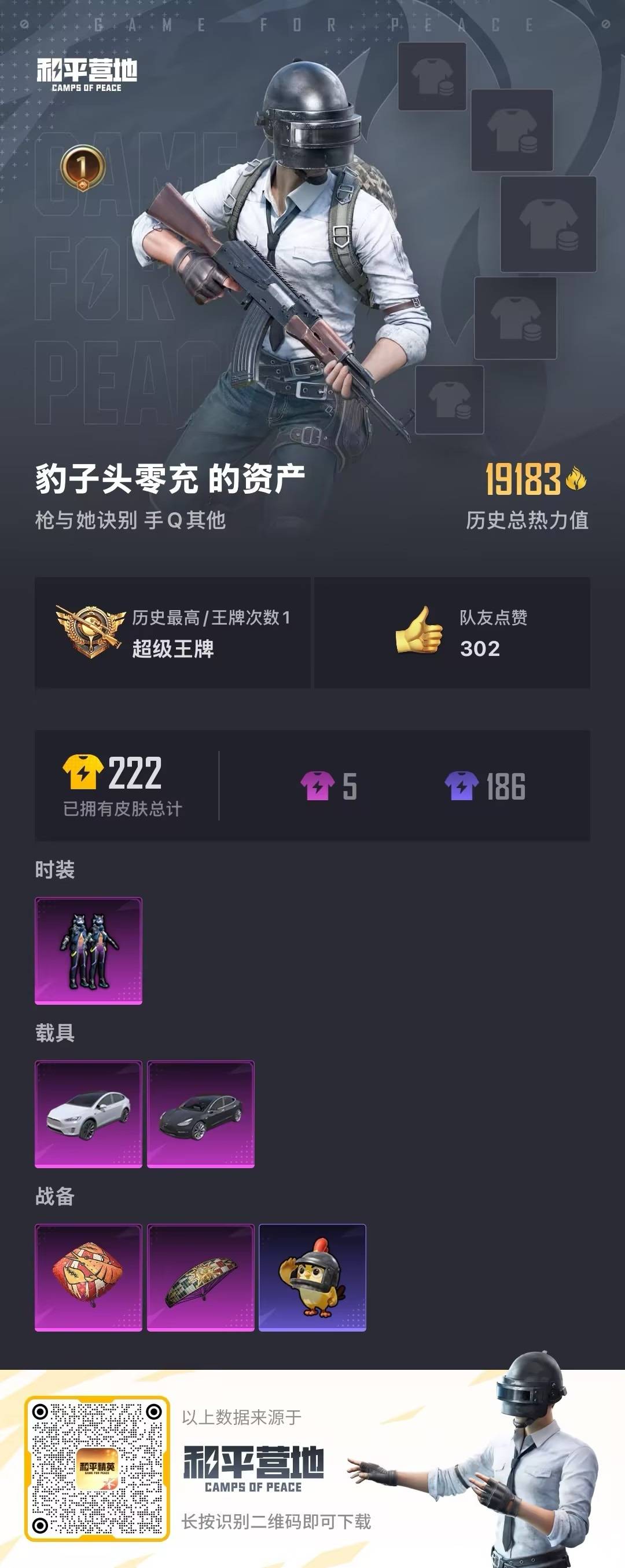 HPCMW3428524和平精英账号详情图3 HPCMW3428524和平精英账号详情图3