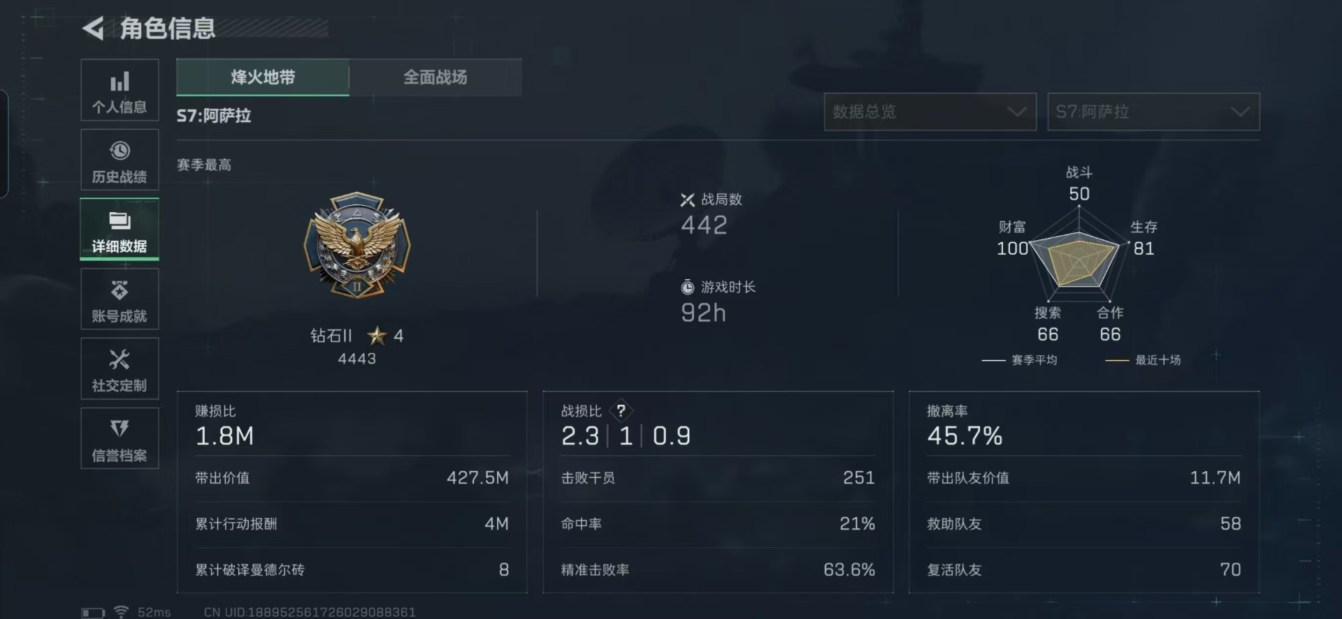 SJZCMW387228三角洲行动账号详情图21