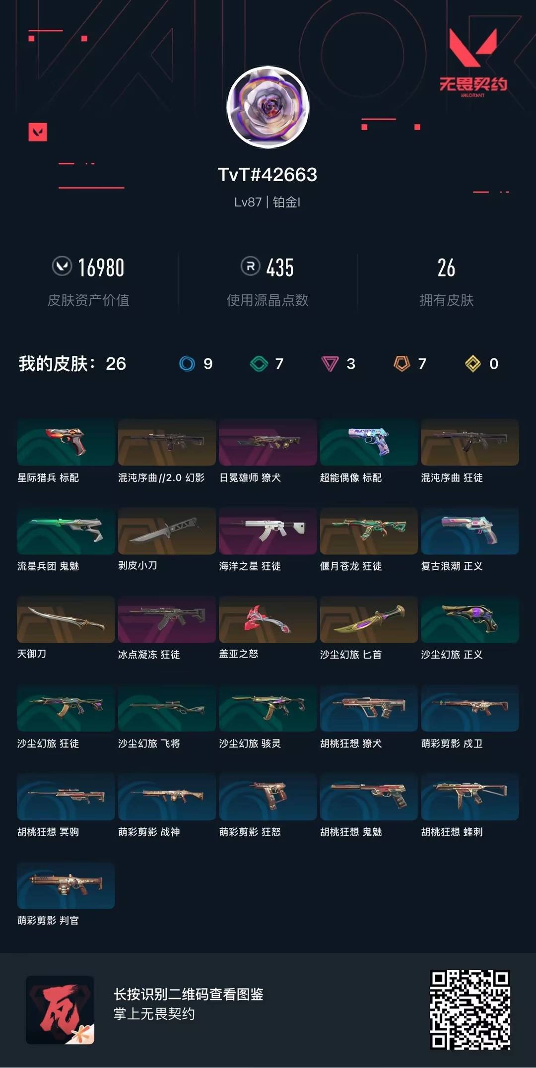 WWQQM328770无畏契约账号详情图7 WWQQM328770无畏契约账号详情图7