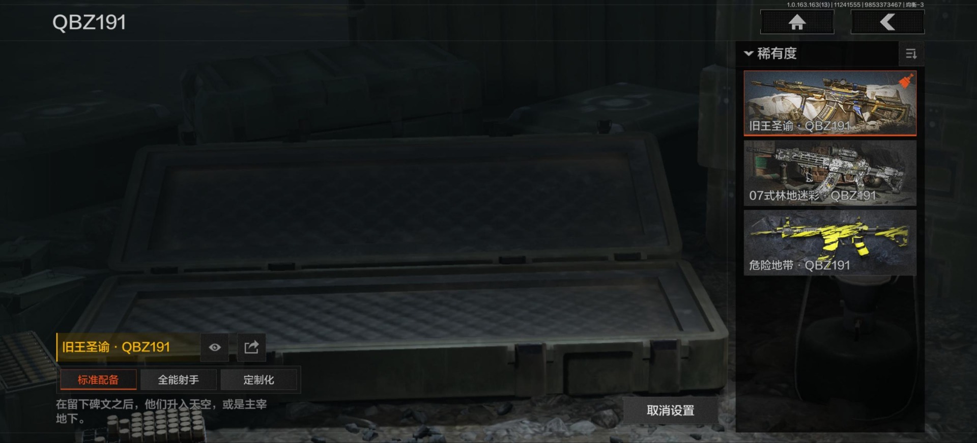 AQQM317085暗区突围账号详情图9 AQQM317085暗区突围账号详情图9