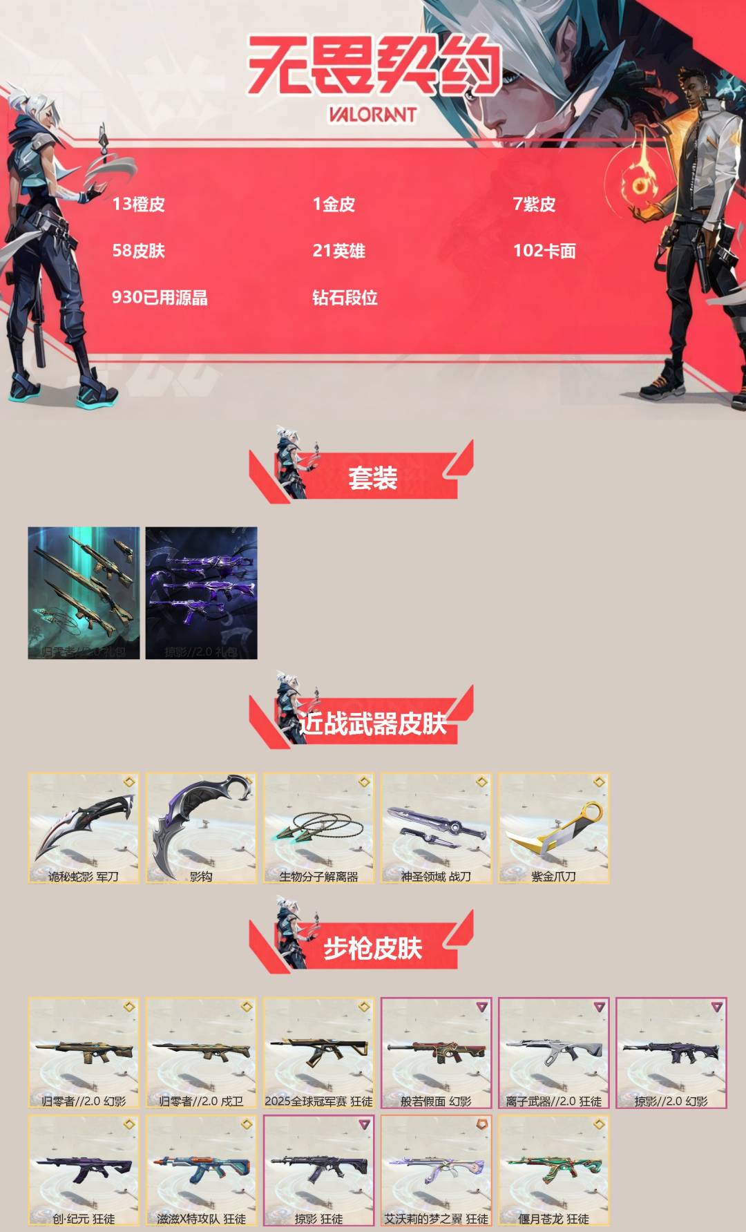 WWQQM328806无畏契约账号详情图3 WWQQM328806无畏契约账号详情图3