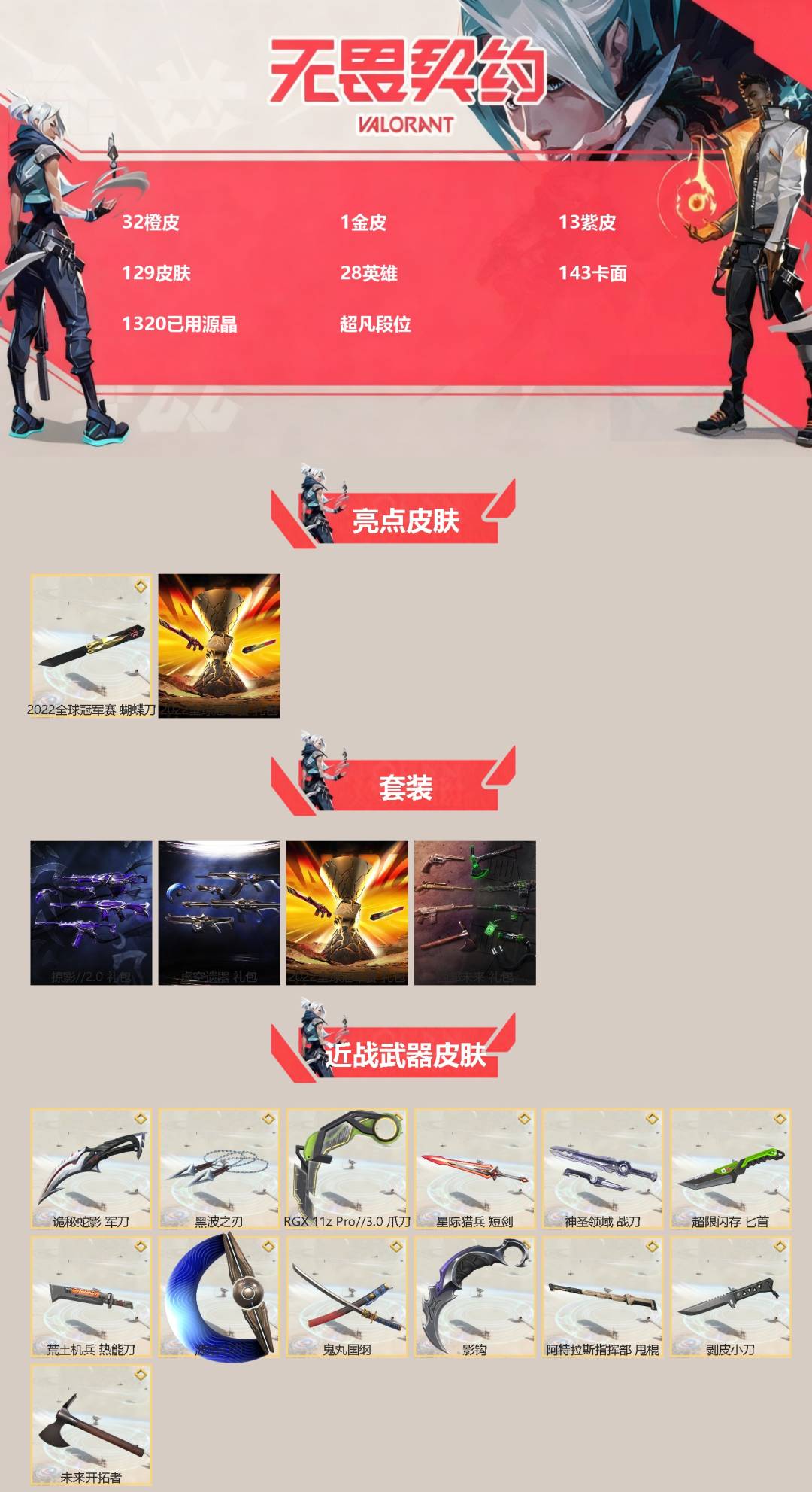 WWQQM328848无畏契约账号详情图3 WWQQM328848无畏契约账号详情图3