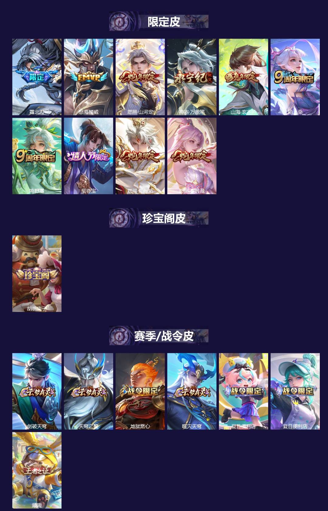 WZCMW3430105王者荣耀账号详情图2 WZCMW3430105王者荣耀账号详情图2