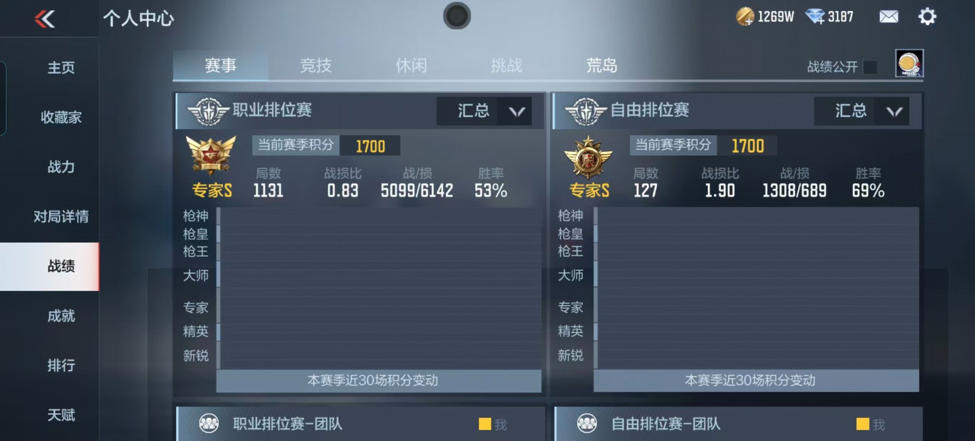 CFMQM370266枪战王者账号详情图8 CFMQM370266枪战王者账号详情图8