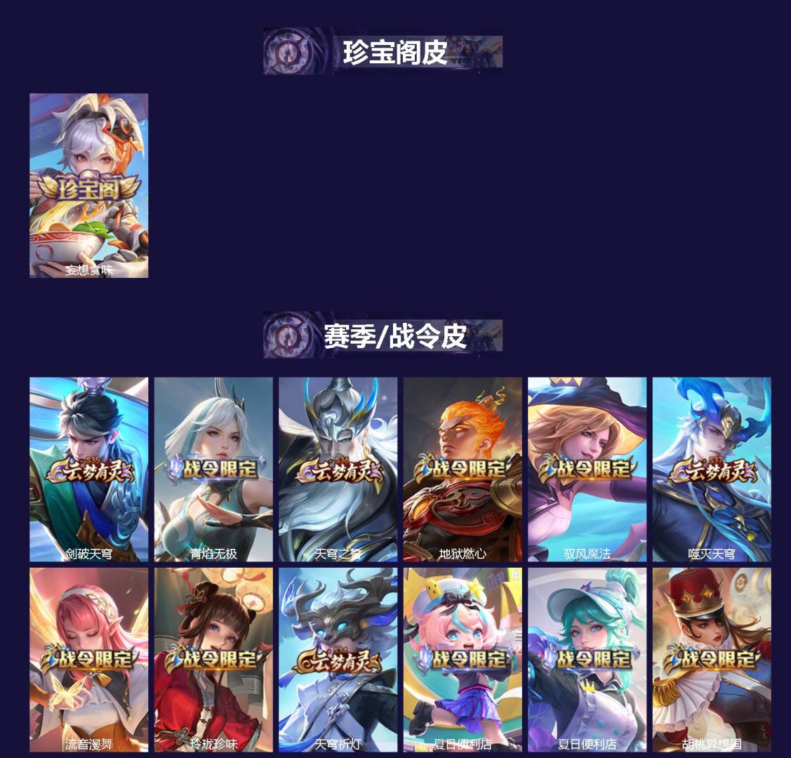 WZQM3432100王者荣耀账号详情图4 WZQM3432100王者荣耀账号详情图4