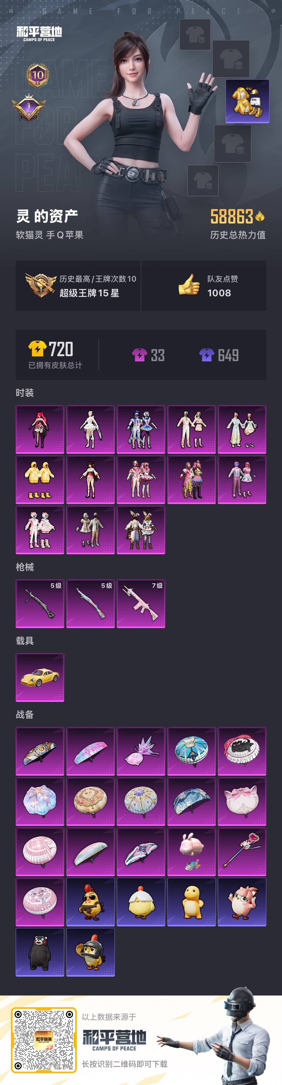 HPQM3430247和平精英账号详情图4 HPQM3430247和平精英账号详情图4