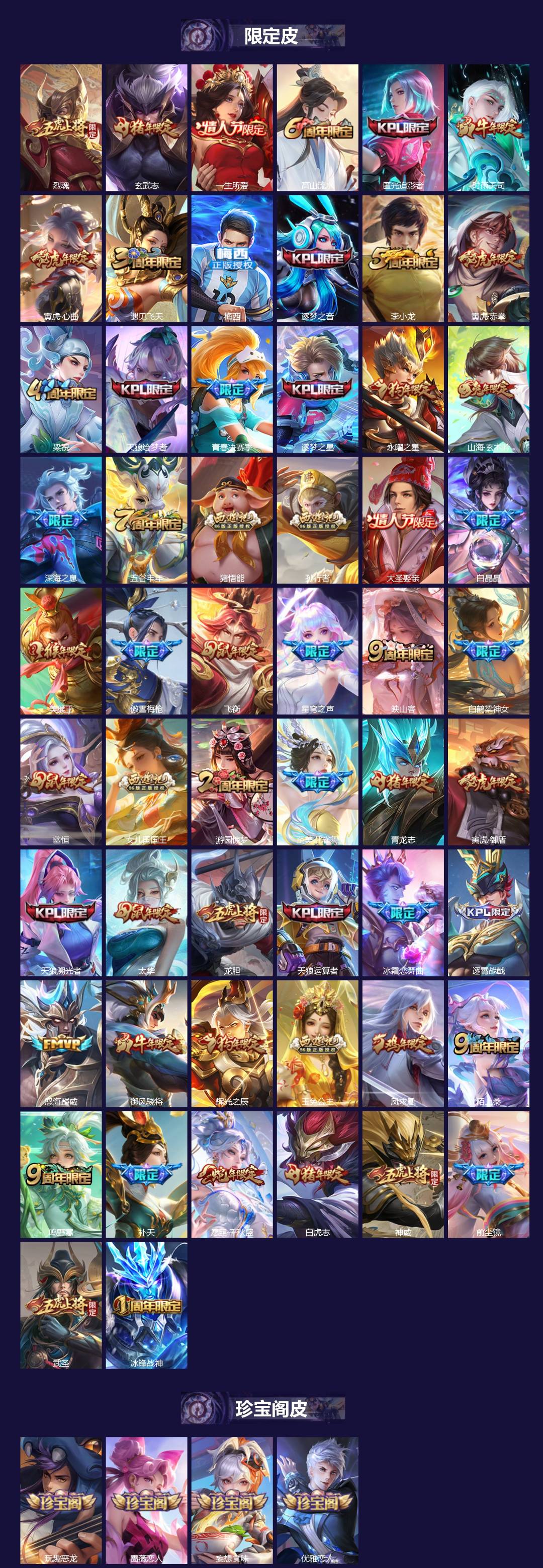 WZCMW3432854王者荣耀账号详情图3 WZCMW3432854王者荣耀账号详情图3