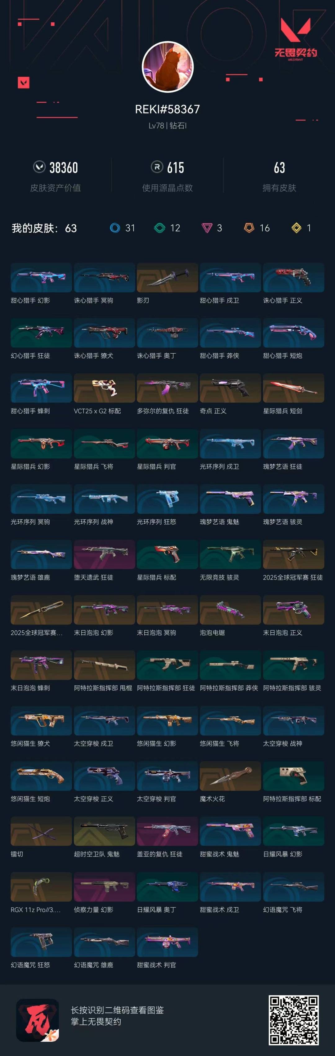 WWQQM329217无畏契约账号详情图8 WWQQM329217无畏契约账号详情图8