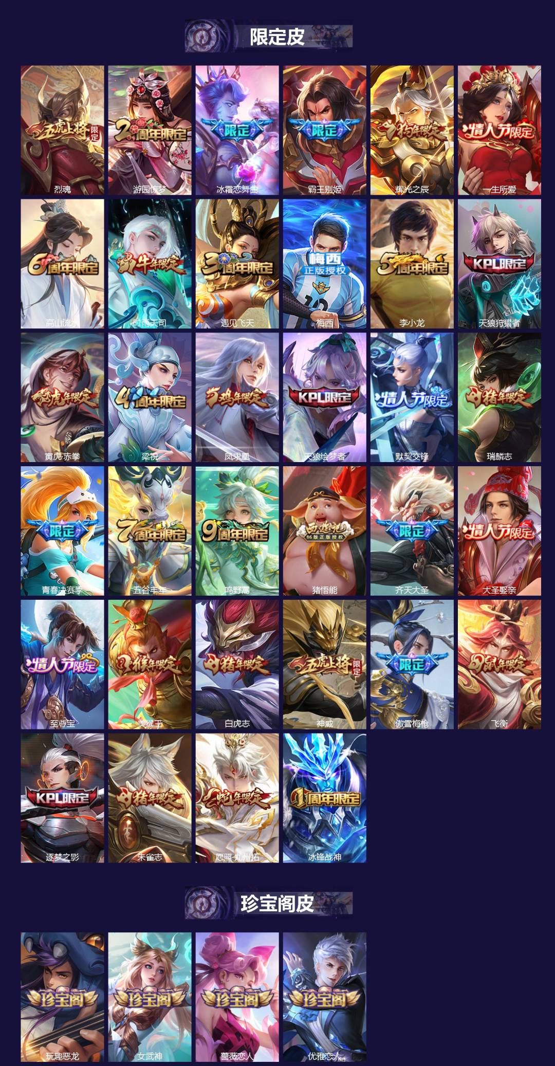 WZCMW3432910王者荣耀账号详情图2 WZCMW3432910王者荣耀账号详情图2