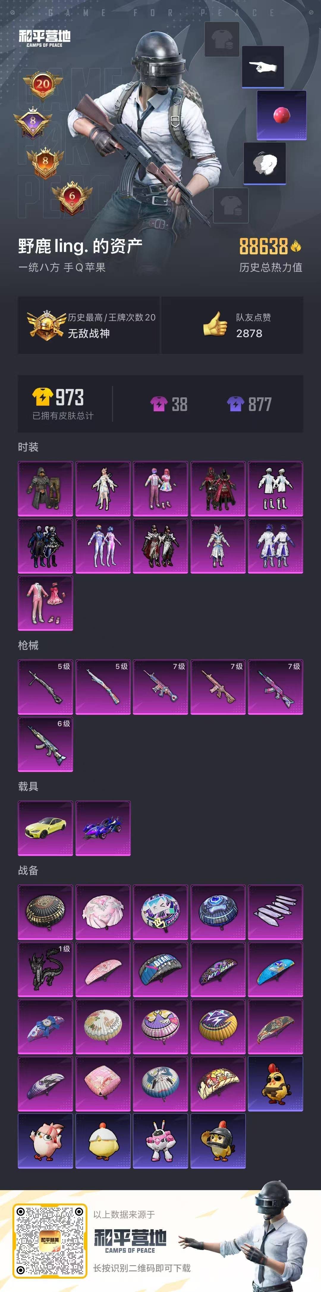 HPCMW3430586和平精英账号详情图3 HPCMW3430586和平精英账号详情图3