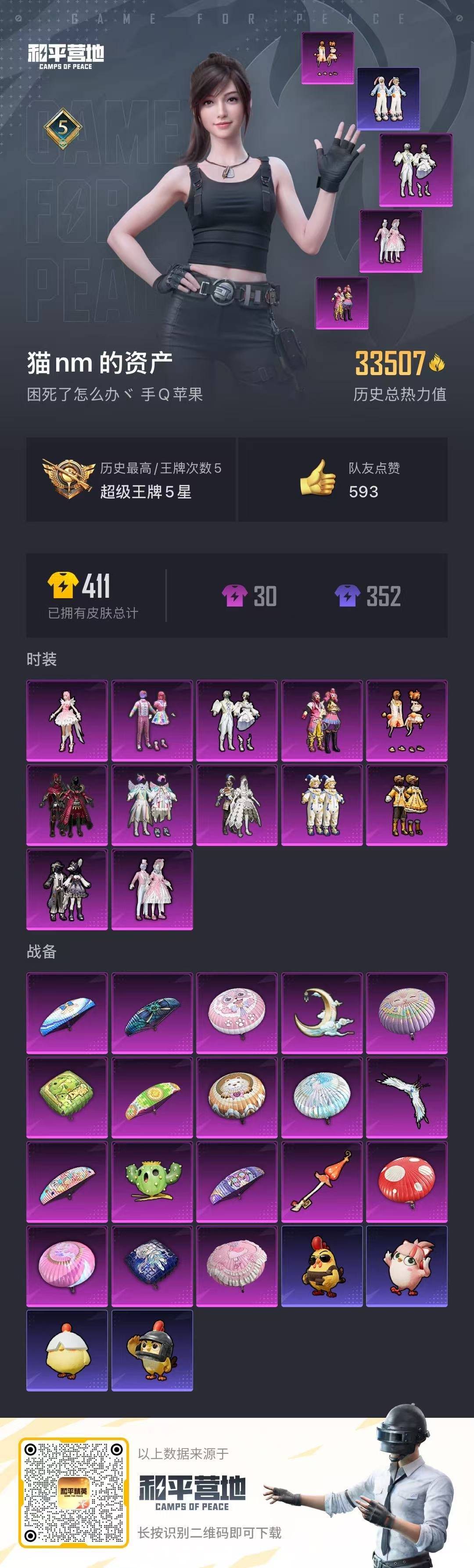 HPCMW3430610和平精英账号详情图3 HPCMW3430610和平精英账号详情图3