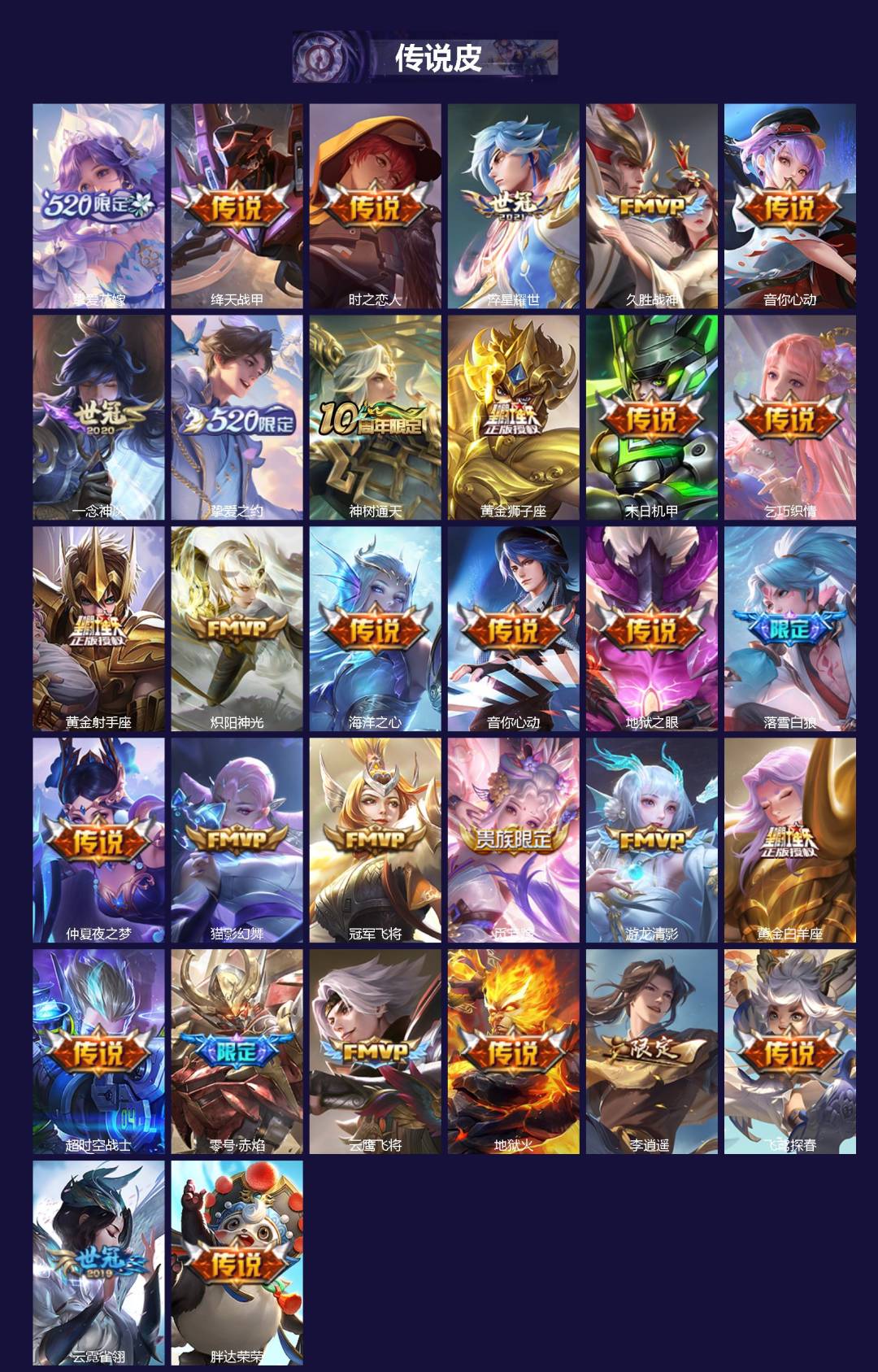 WZQM3434855王者荣耀账号详情图3 WZQM3434855王者荣耀账号详情图3