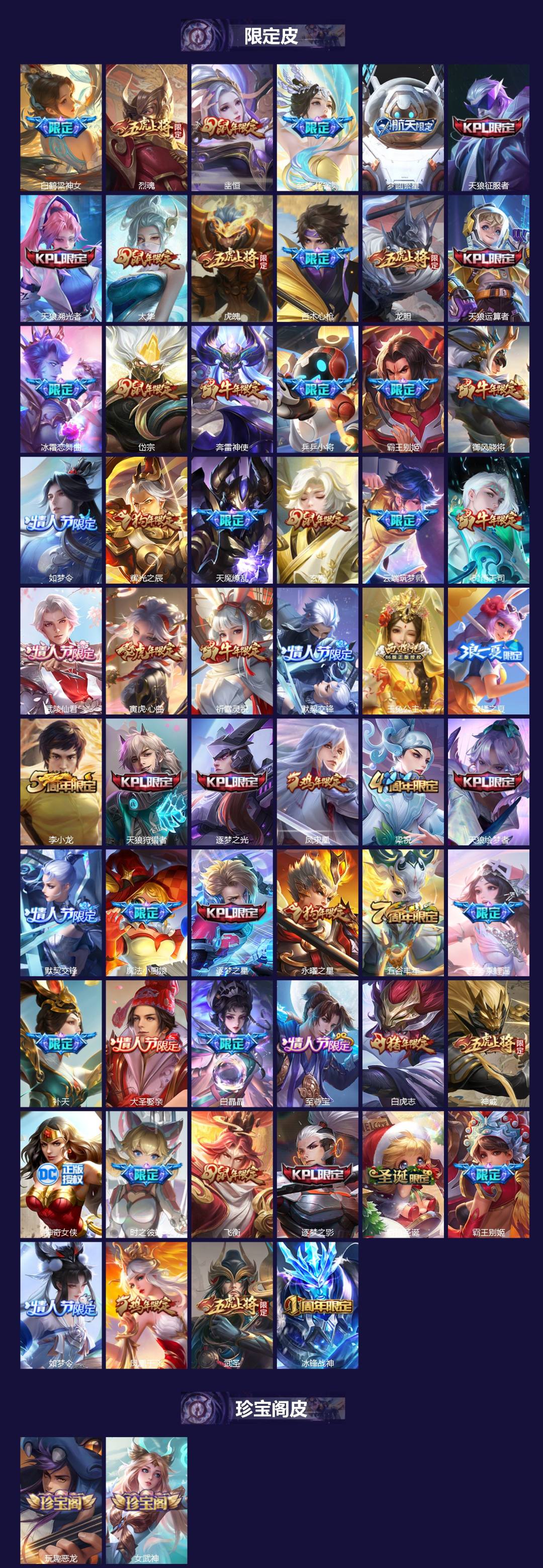 WZQM3434855王者荣耀账号详情图4 WZQM3434855王者荣耀账号详情图4