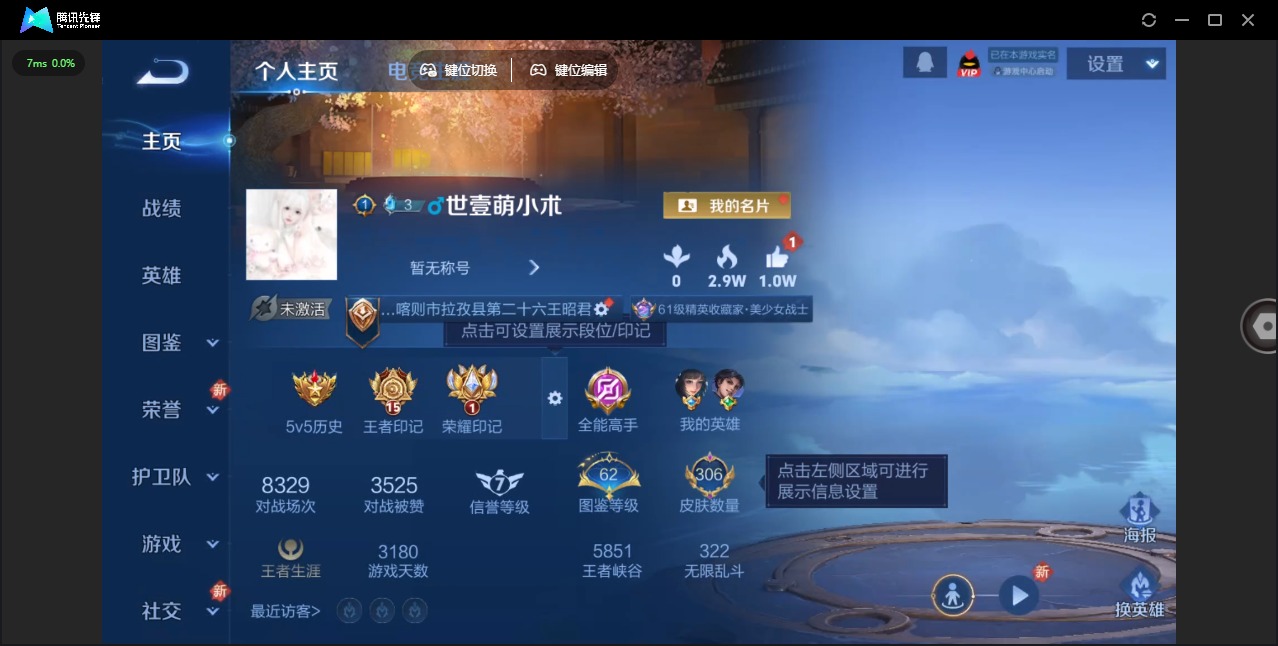 WZCMW3434874王者荣耀账号详情图5