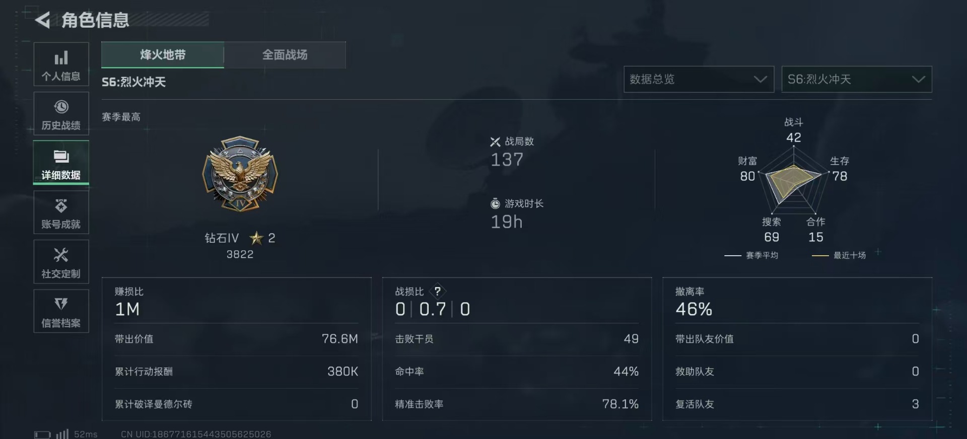 SJZCMW388234三角洲行动账号详情图5 SJZCMW388234三角洲行动账号详情图5