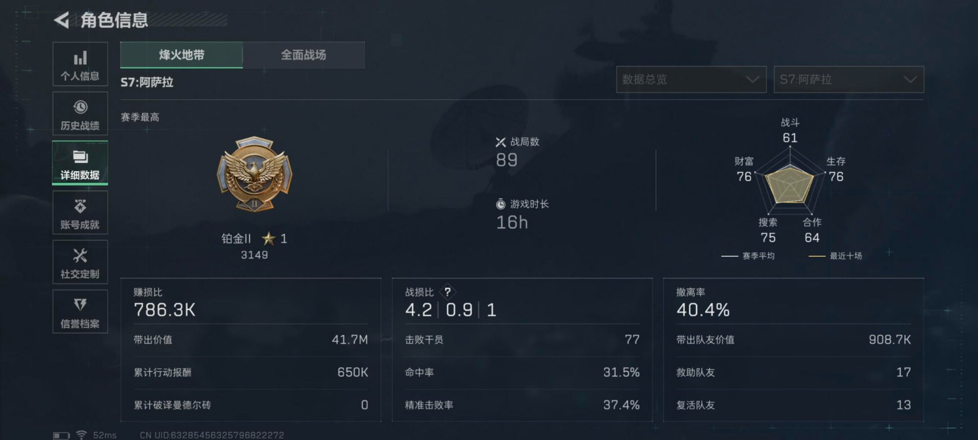 SJZCMW388310三角洲行动账号详情图13