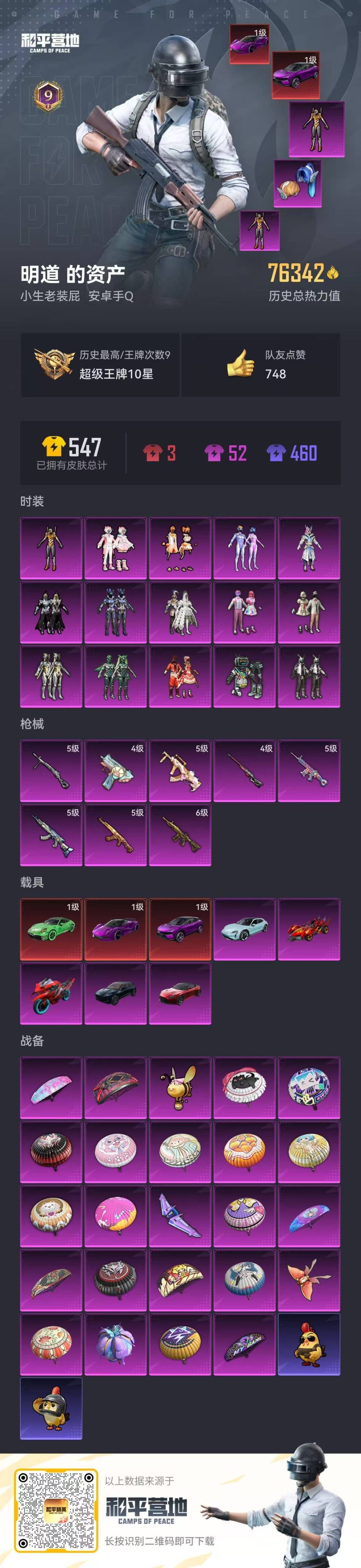 HPCMW3432356和平精英账号详情图14 HPCMW3432356和平精英账号详情图14