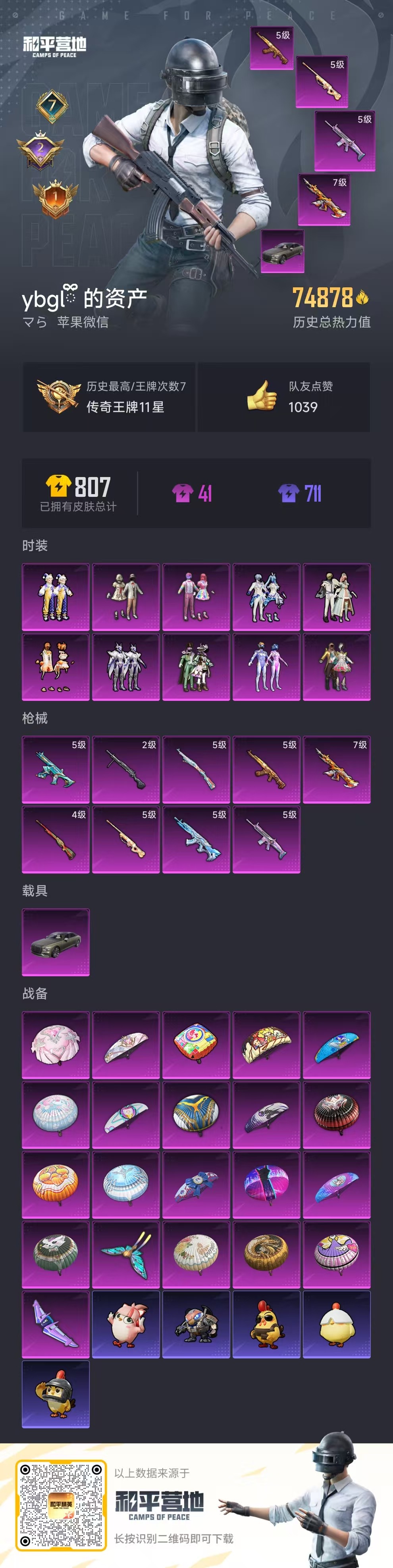 HPQM3433287和平精英账号详情图29