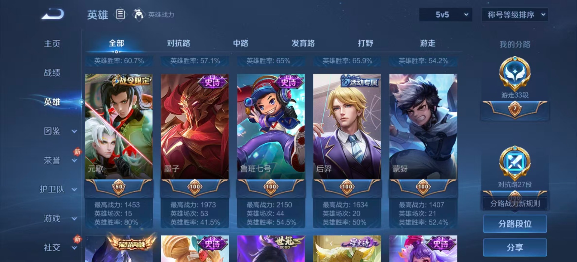 WZCMW3437026王者荣耀账号详情图6