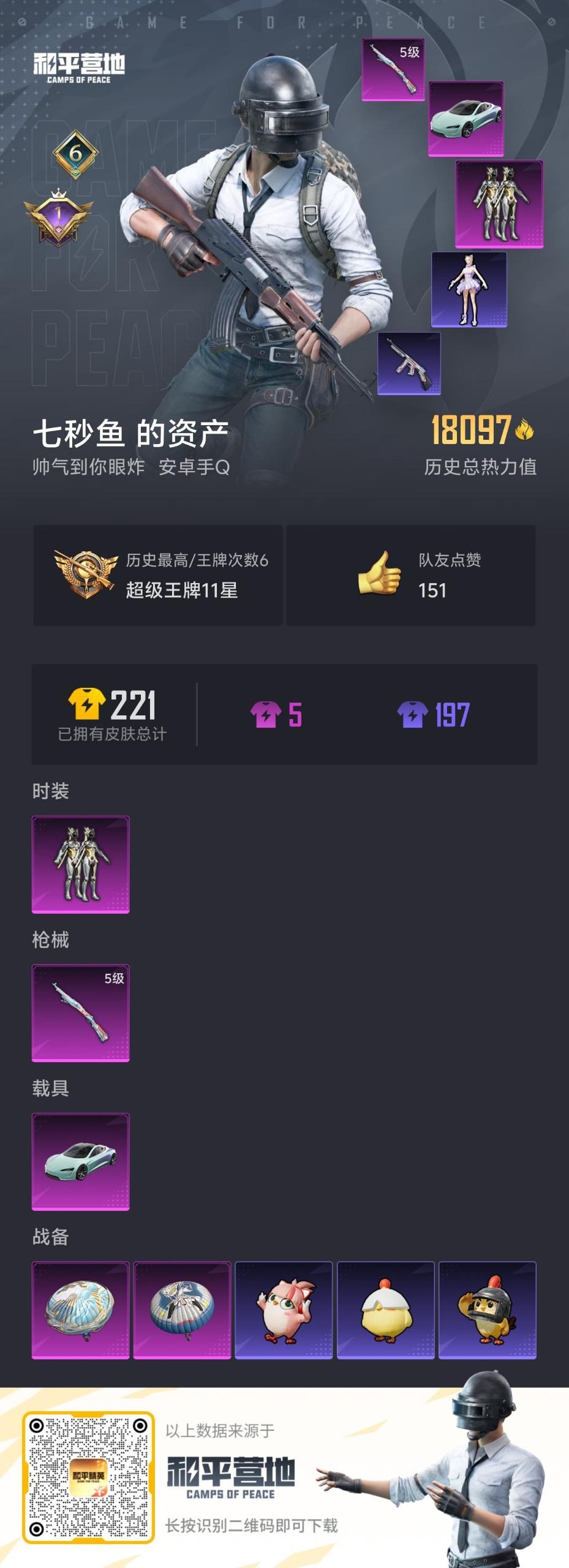 HPQM3433765和平精英账号详情图9