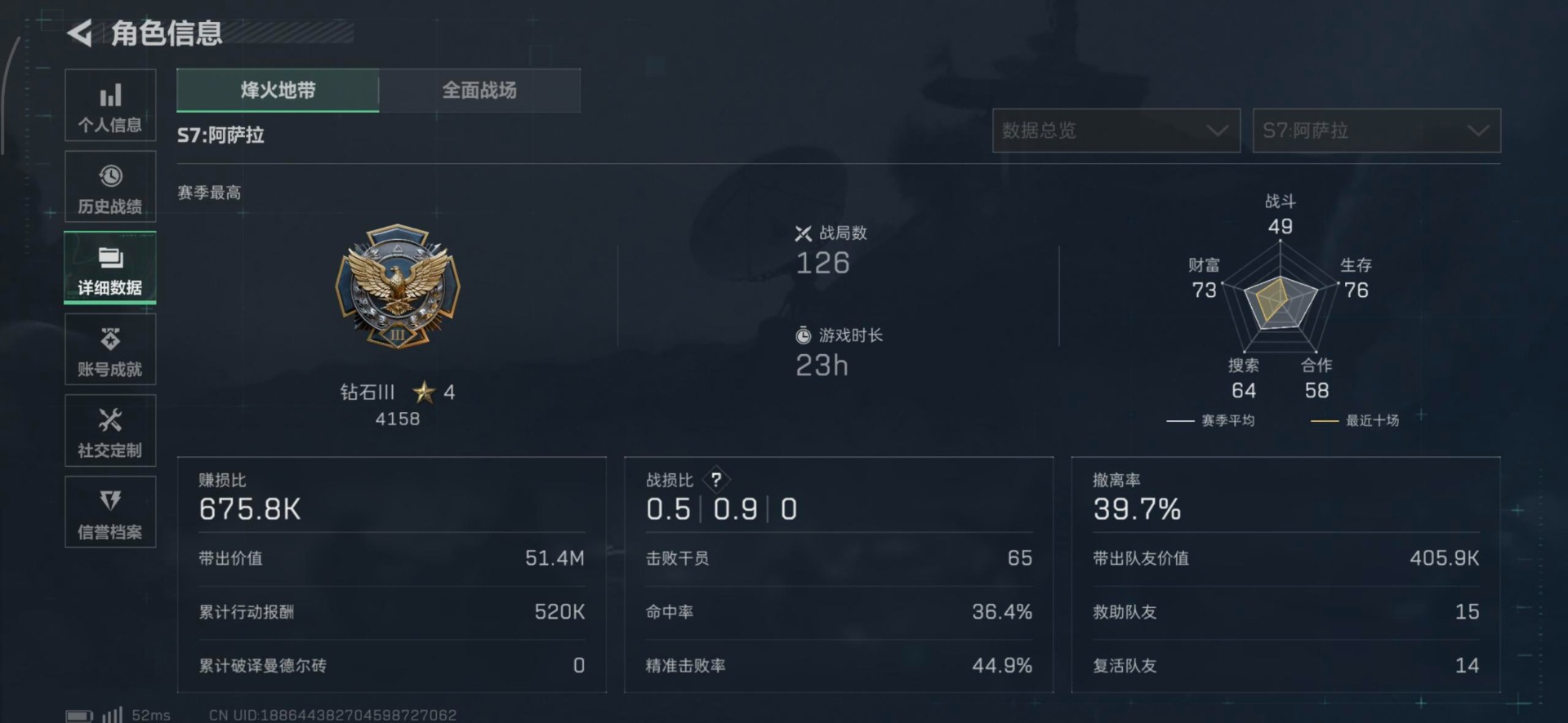 SJZCMW389277三角洲行动账号详情图37 SJZCMW389277三角洲行动账号详情图37