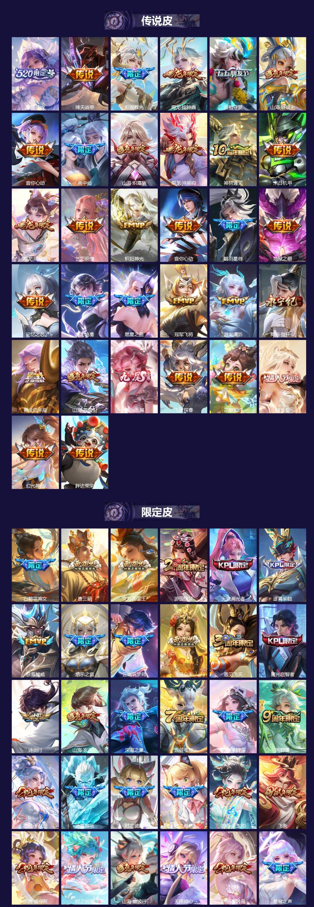 WZCMW3439058王者荣耀账号详情图2