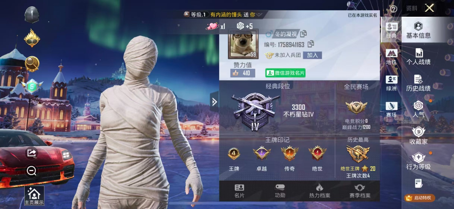 HPCMW3434787和平精英账号详情图19