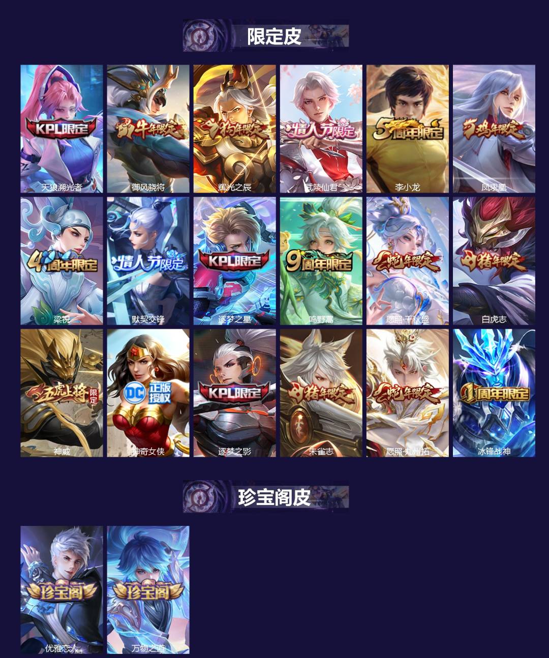 WZQM3439549王者荣耀账号详情图3