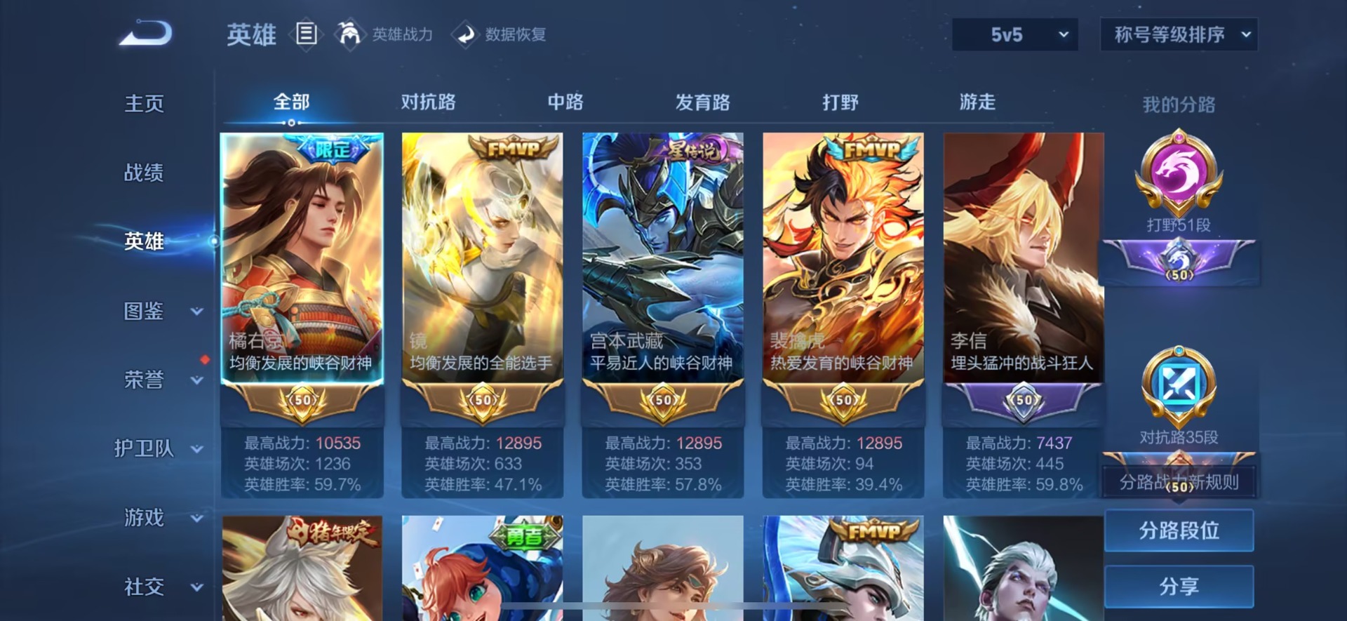 WZQM3439675王者荣耀账号详情图10