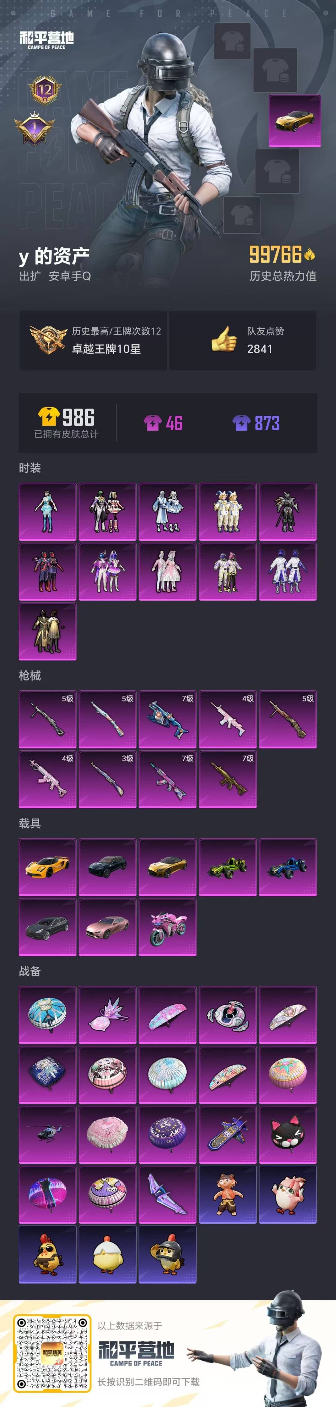 HPQM3435022和平精英账号详情图27