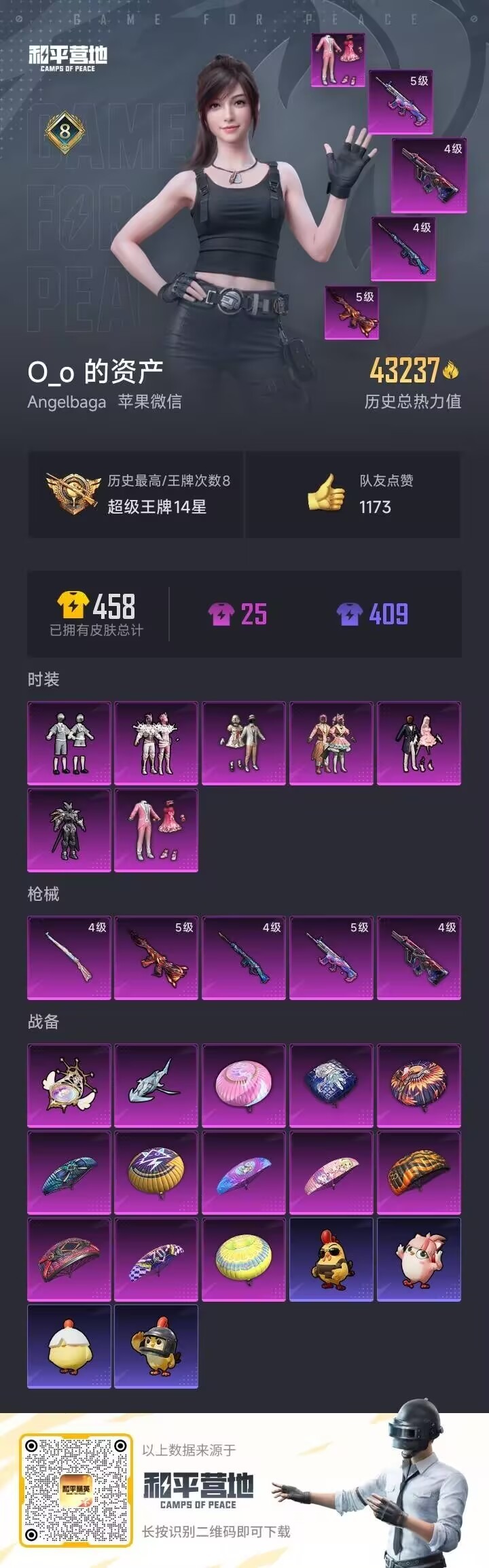 HPCMW3435163和平精英账号详情图4